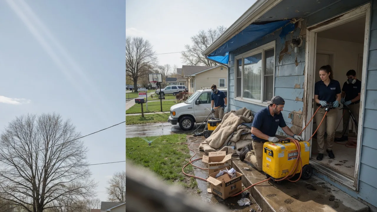 Basement Flood Cleanup in Sedgwick, KS near me